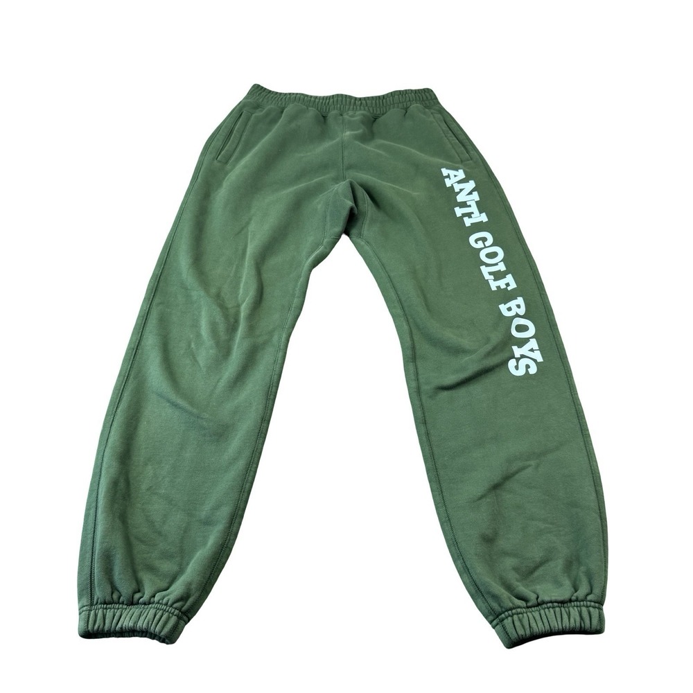 Golf Wang Green Anti Golf Boys Men's Heavyweight Cotton Sweatpant Size M
